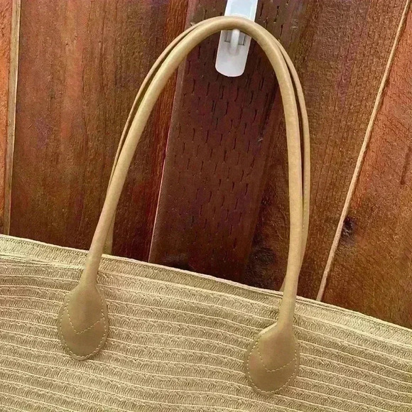 NWOT:  Spring Summer Woven Lined Bag - Picture 3 of 16